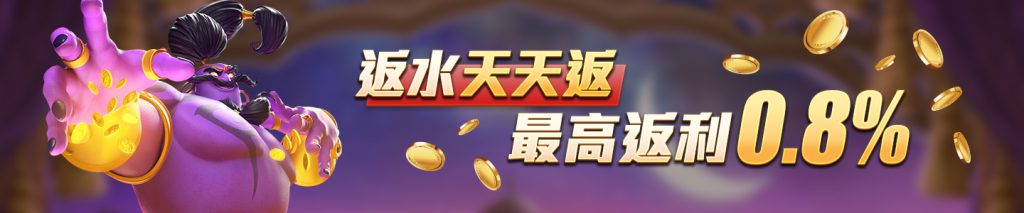 T9娛樂城-返水天天返 最高返利0.8%